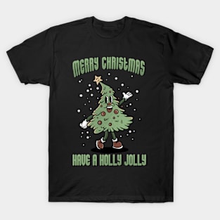 Merry Christmas Retro T-Shirt